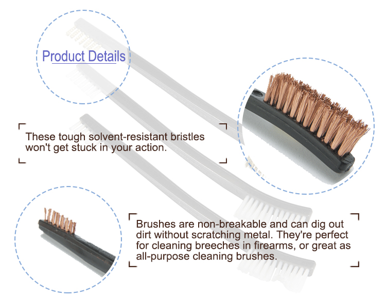 Autoclaveable Instrument Cleaning Brushes NYLON