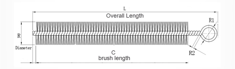 refrigerator coil brushes drawing