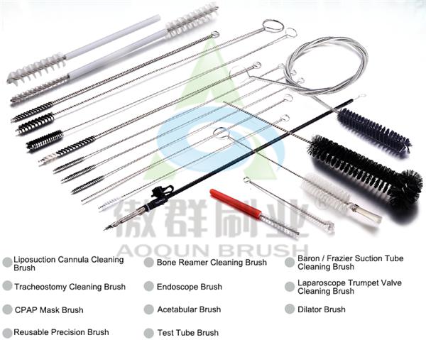 Surgical Instrument Cleaning Brush Kits