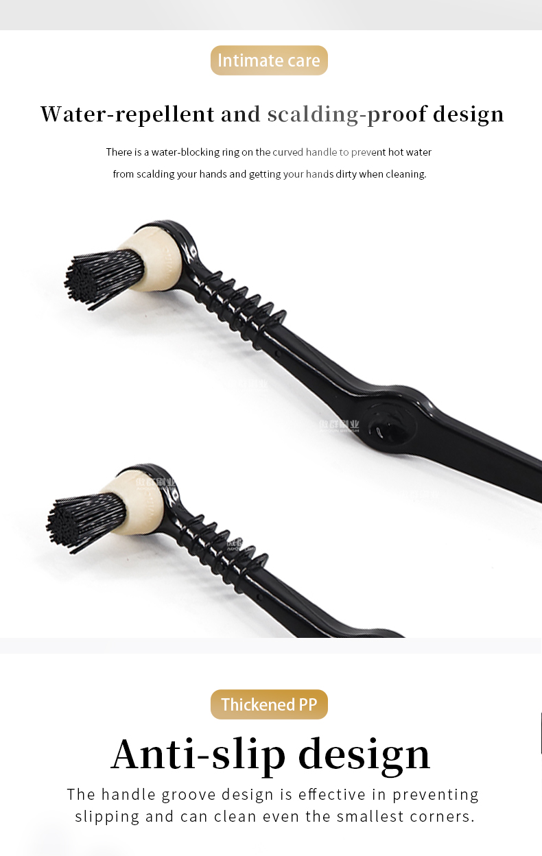 intimate care design of coffee machine cleaning brush