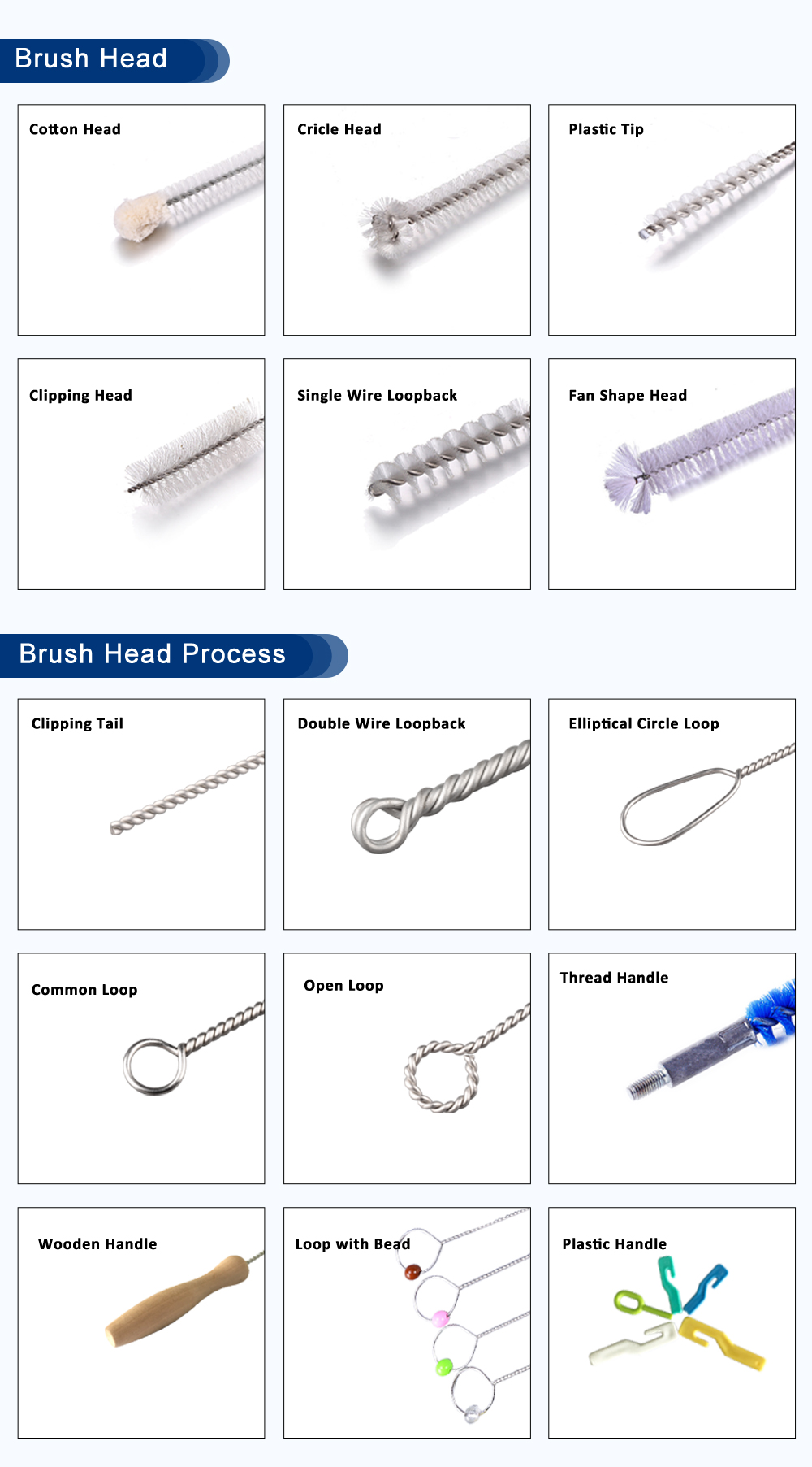 Specifications of endoscopy cleaning brush