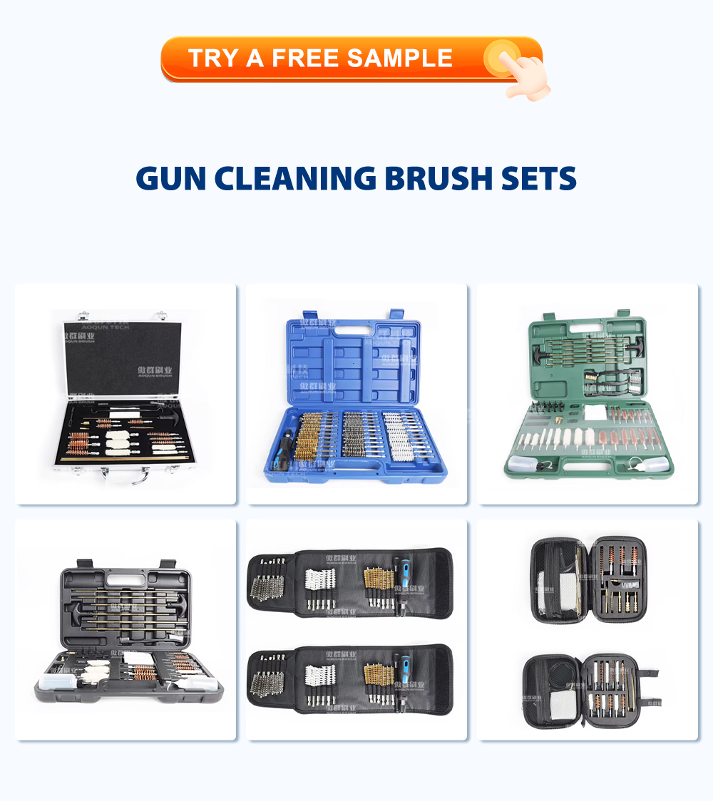 Gun Cleaning Brush set