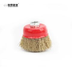 Cup Brush for Polishing, Polishing Wheel Cup Brush, Brass Cup Brush for Surface Polishing