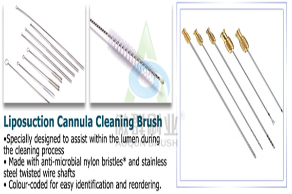 AOQUN Profile Endoscope Cleaning Brushes With Twined Coil Process