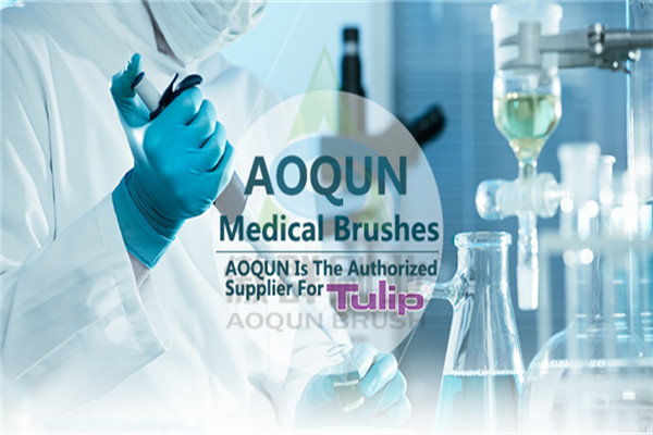 AOQUN Good Packaging for Pull Through Endoscope Cleaning Brush