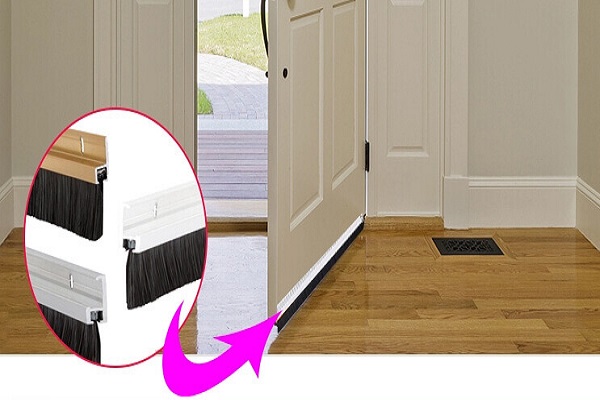 Buy a Door Sweep To Keep Noise Out And Only Look for AOQUN