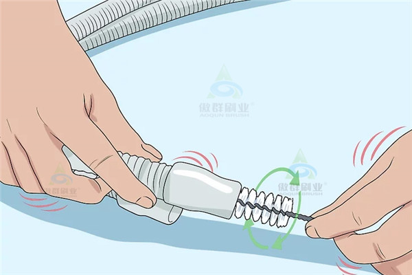 CPAP Brush 15mm With 360 Degree Cleaning - AOQUN